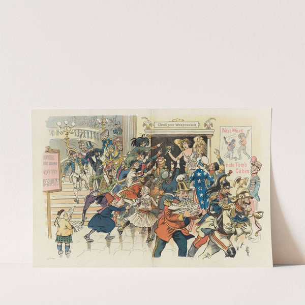 The close of the peace congress by Carl Hassmann