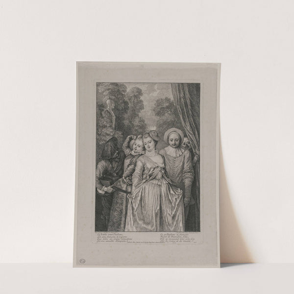 The Clothes are Italian (1715–16) by Jean-Antoine Watteau