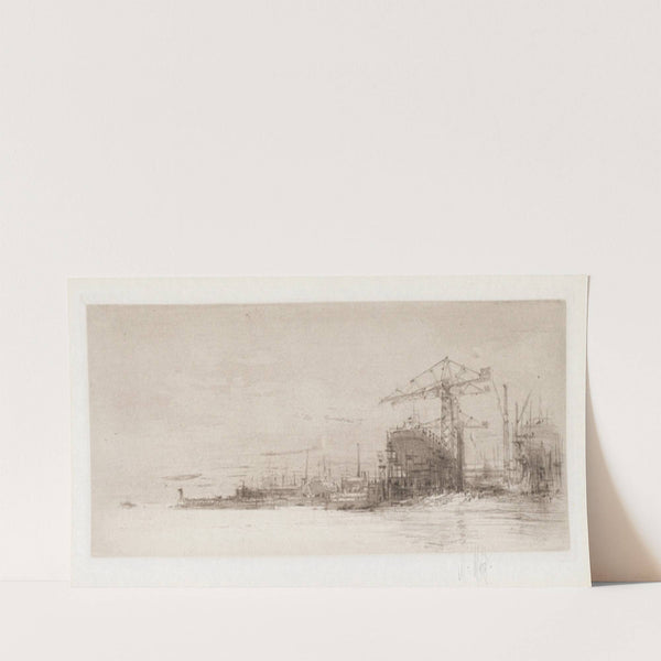 The Clyde from the series The Arteries of Great Britain (1922) by William Walcot