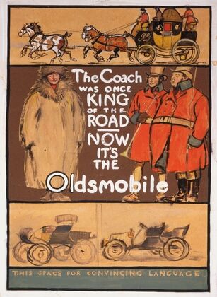 The coach was once king of the road — now it’s the Oldsmobile