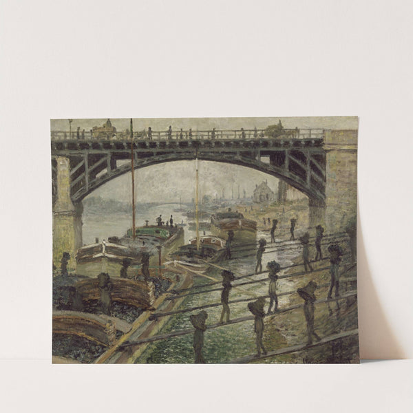 The Coalmen (circa 1875) by Claude Monet