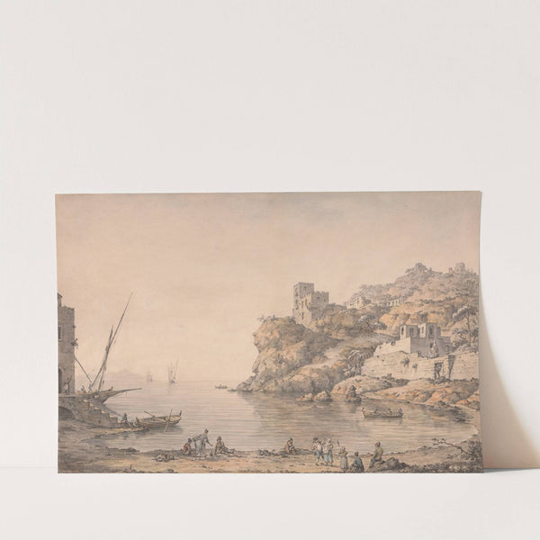 The Coast Near Naples by William Marlow