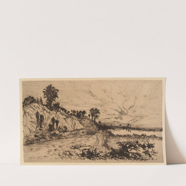 The Coast of Florida (1887) by Mary Nimmo Moran