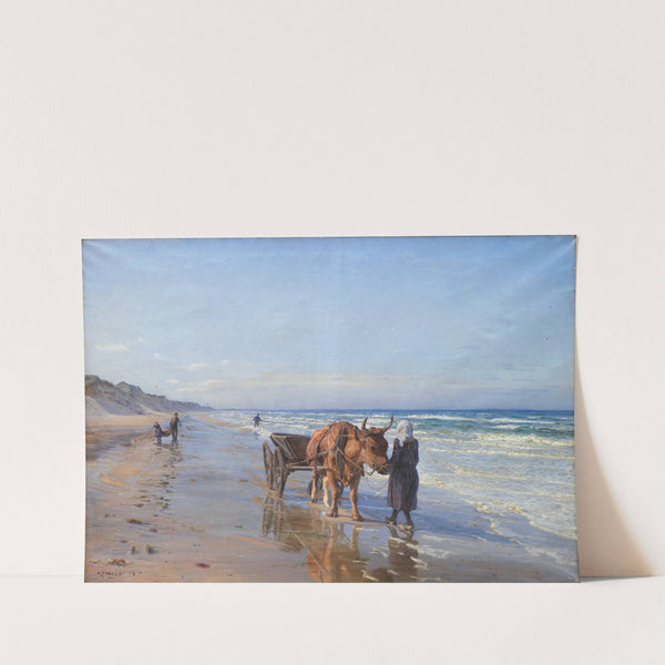 The Coastal Inhabitants Set Sail In The Landing by N.P. Mols