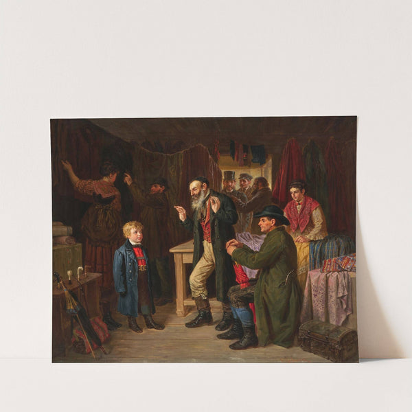 The Coat Fitting by Gustav Zafaurek