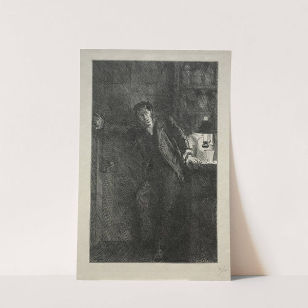 The Coat with the Fur Lining (1869) by Charles Samuel Keene