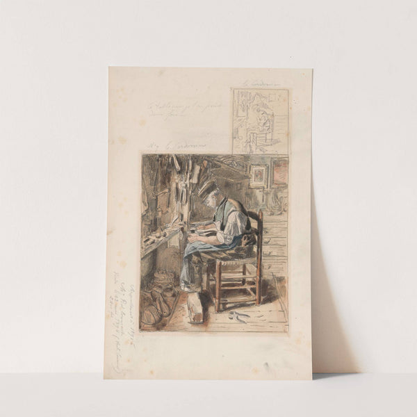 The Cobbler by Henri de Braekeleer