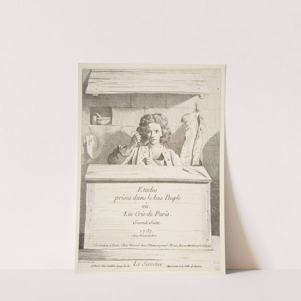 The Cobbler (1737-1746) by Edmé Bouchardon