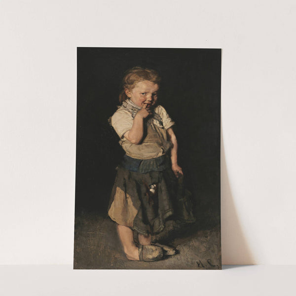 The Cobbler’s Girl (1871) by Max Liebermann