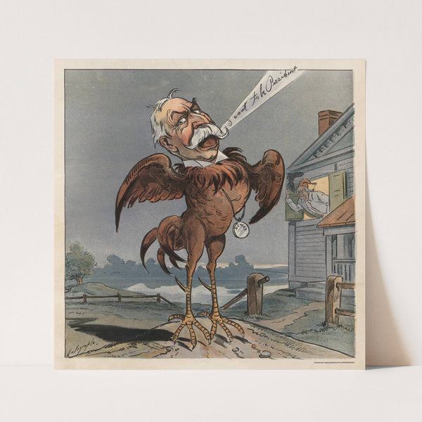 The summer version of ‘Pay! Pay!! Pay!!!’ (1901) by Louis Dalrymple