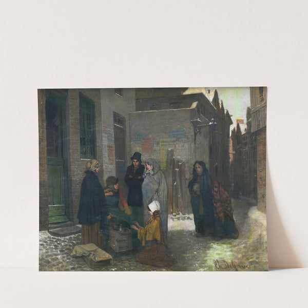 The Coffee Roaster by Charles de Groux