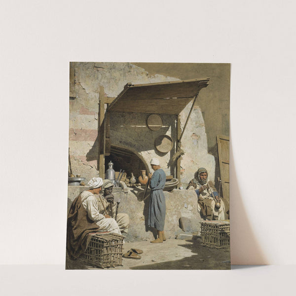 The Coffee Shop by Adolf Seel