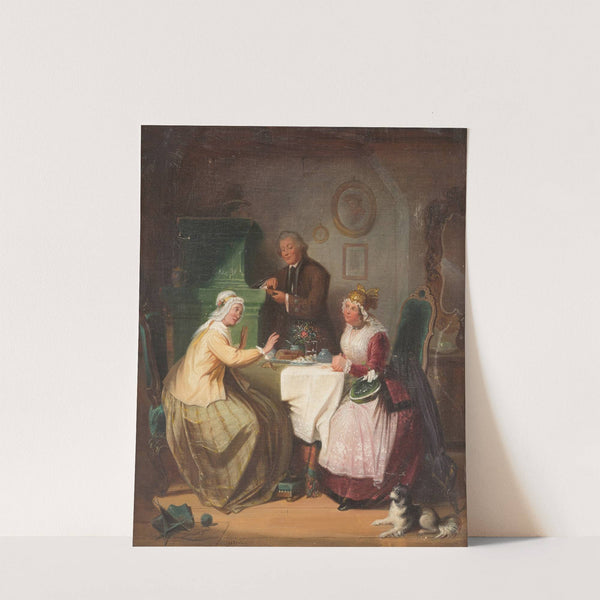 The coffee-visite by Jakob Emanuel Gaisser