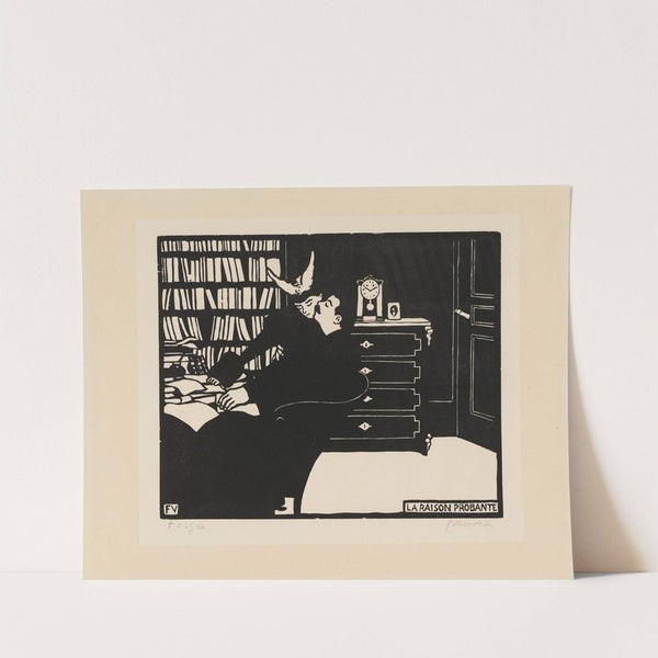 The Cogent Reason (La Raison probante) (1898) by Félix Vallotton