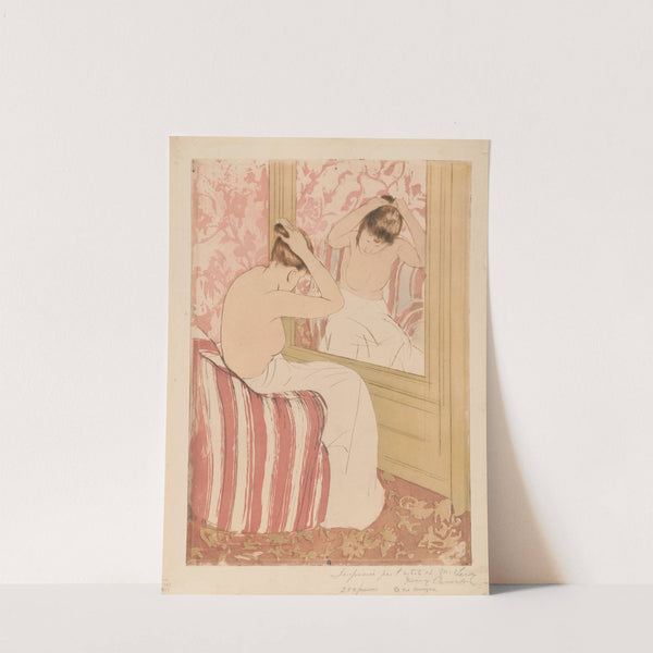 The coiffure by Mary Cassatt