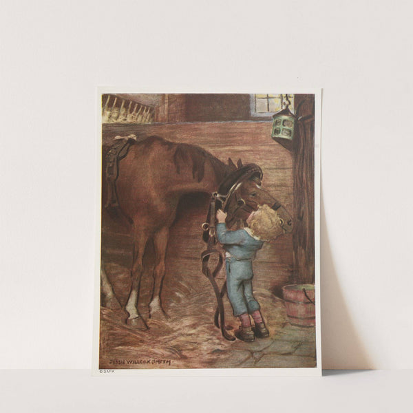 The collar was almost the worst part of the Business by Jessie Willcox Smith