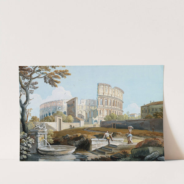 The Colosseum, Rome by Giovanni Battista Busiri