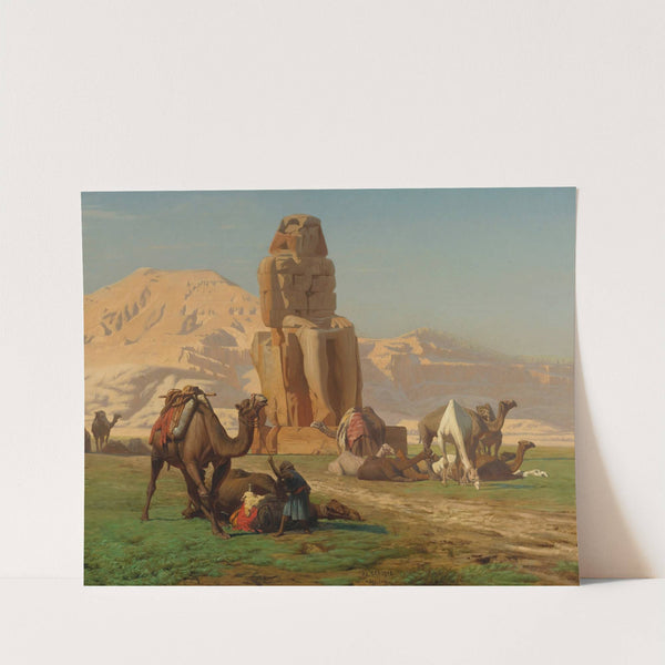 The Colossus Of Memnon by Jean-Léon Gérôme