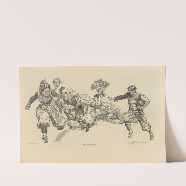 The coming game (1893-1900) by Charles Dana Gibson