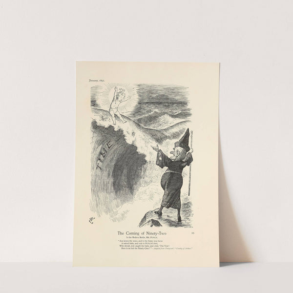 The Coming of Ninety-Two by Sir John Tenniel