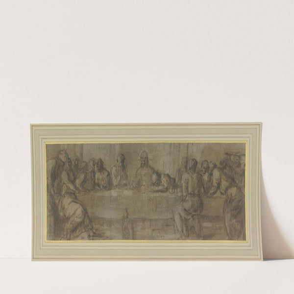 The communion by Taddeo Zuccari
