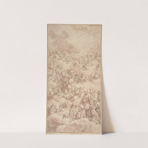The Company of Saints in Glory by Charles Nicolas Cochin II