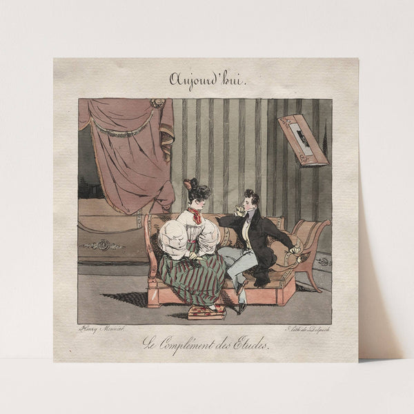 The Complement of the Students (c. 1857) by Henry Bonaventure Monnier