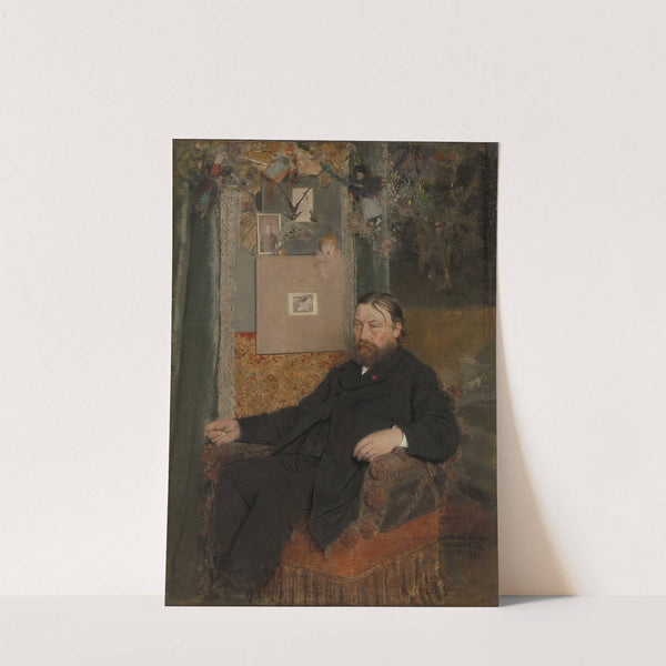 The Composer Peter Benoit by Jan van Beers
