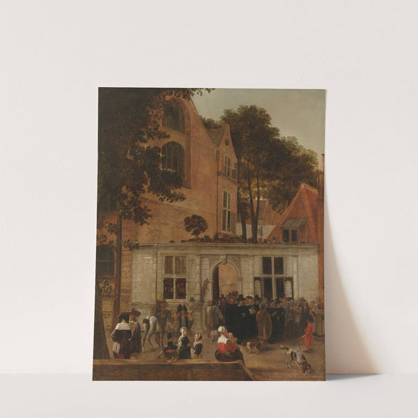 The Conferring of a Degree at the University of Leiden about 1650 by Hendrick van der Burgh