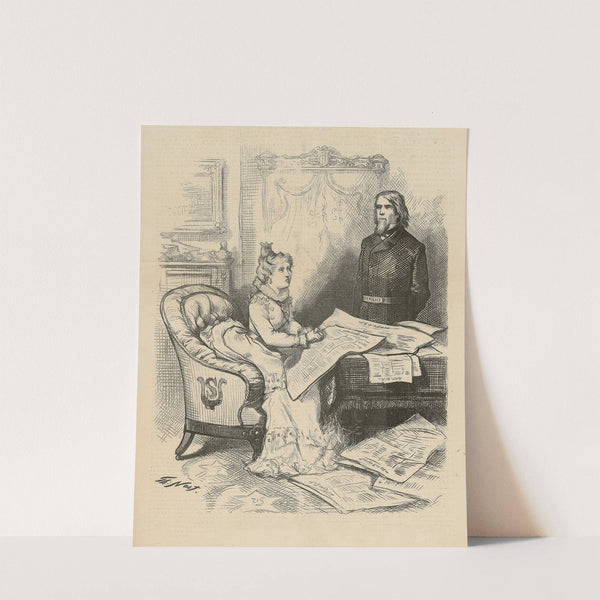 The consoling truth (1873) by Thomas Nast