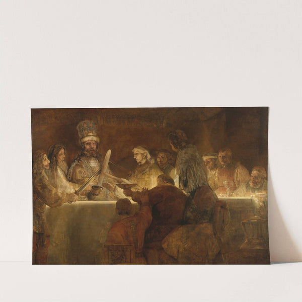 The Conspiracy of the Batavians under Claudius Civilis by Rembrandt van Rijn