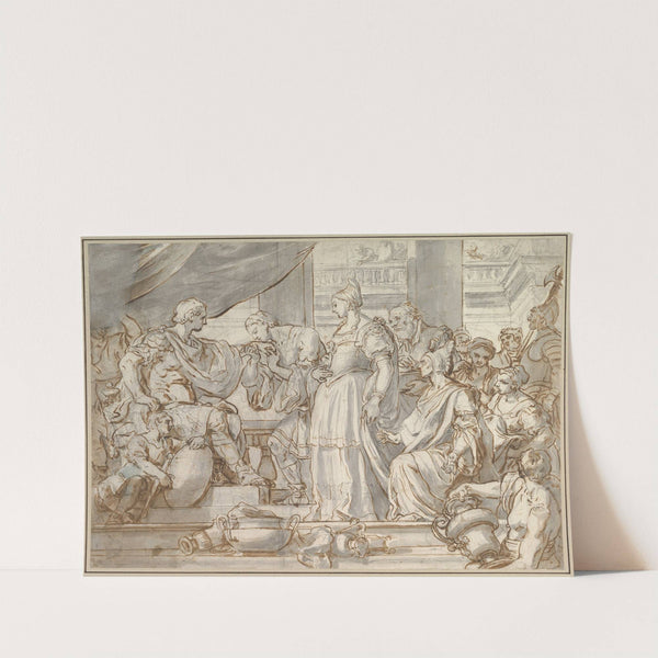 The Continence of Scipio (1657–1747) by Francesco Solimena