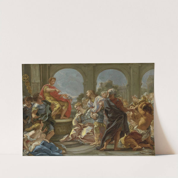 The Continence Of Scipio by Giovanni Battista Gaulli