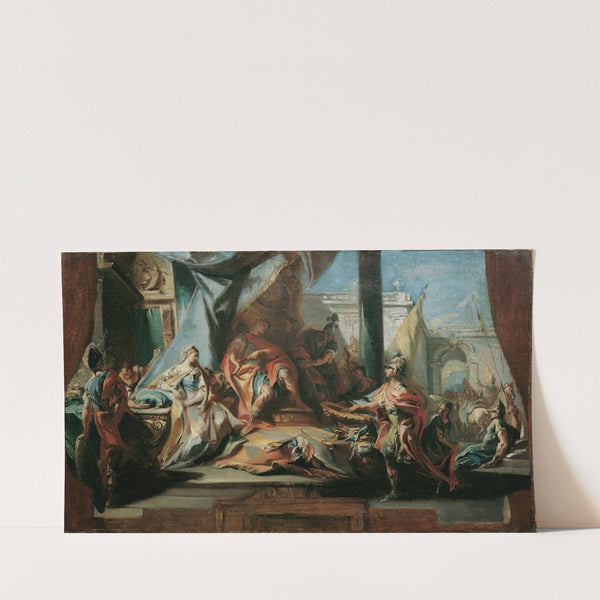 The Continence of Scipio (1730-1750) by Carlo Carlone