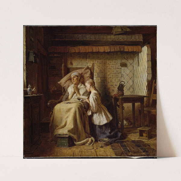 The Convalescent by Ferdinand Fagerlin