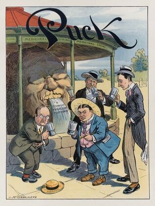 The convention spring at Saratoga
