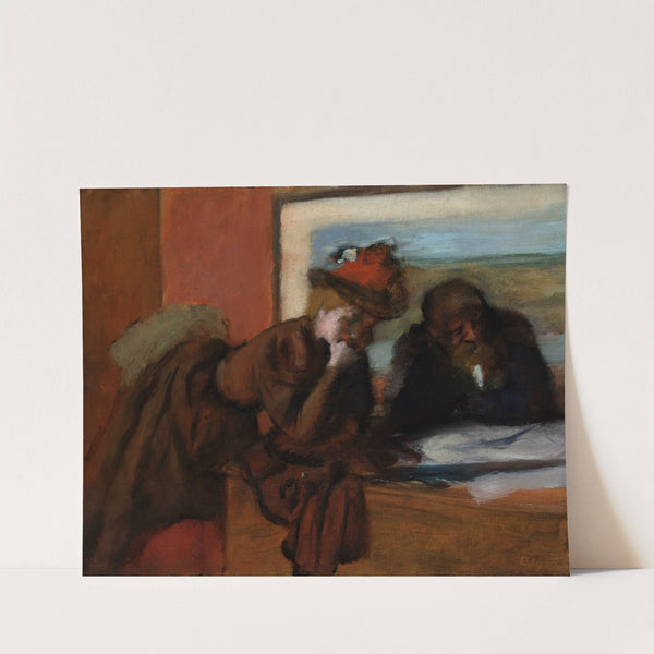 The Conversation (1885–95) by Edgar Degas