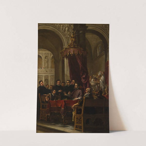 The Conversion and Baptism of St. Augustine by St. Ambrose (1673) by Juan de Valdés Leal