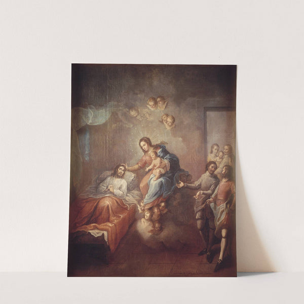 The Conversion of Saint Ignatius Loyola by Miguel Cabrera