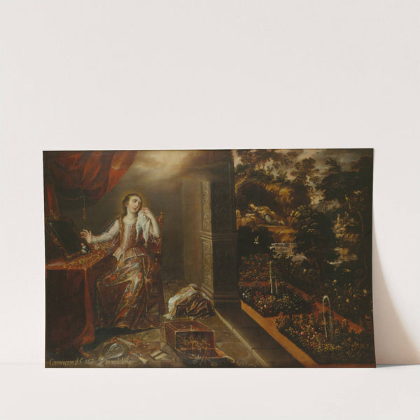 The Conversion of Saint Mary Magdalene by Juan Correa