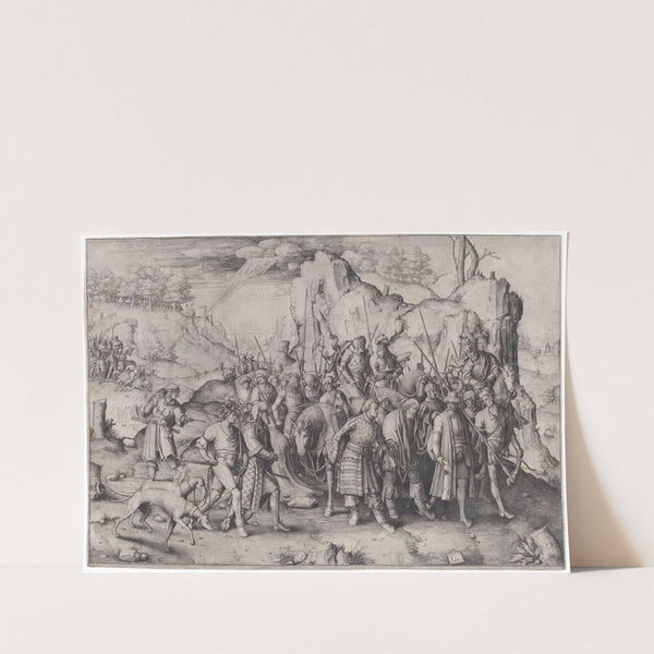 The Conversion of Saint Paul by Lucas Van Leyden