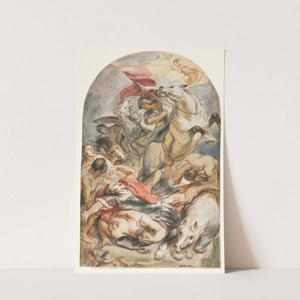 The Conversion of Saul with Horseman and Banner (c. 1645–47) by Jacob Jordaens