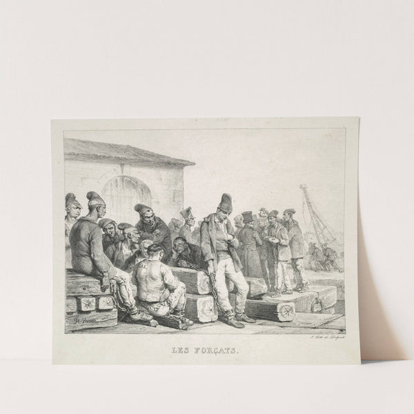 The Convicts (1826) by Horace Vernet