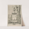 The Cooke Monument in St. Paul’s Churchyard, from ‘Scenes of Old New York’ (1870) by Henry Farrer