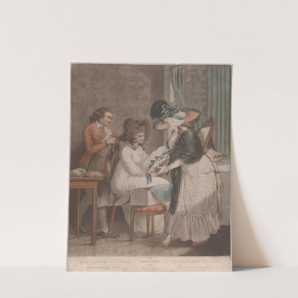 The Coquette at Her Toilet by George Morland