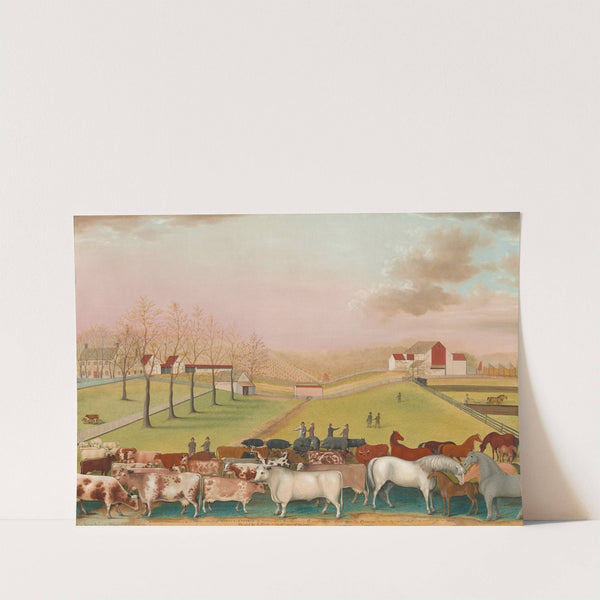 The Cornell Farm (1848) by Edward Hicks