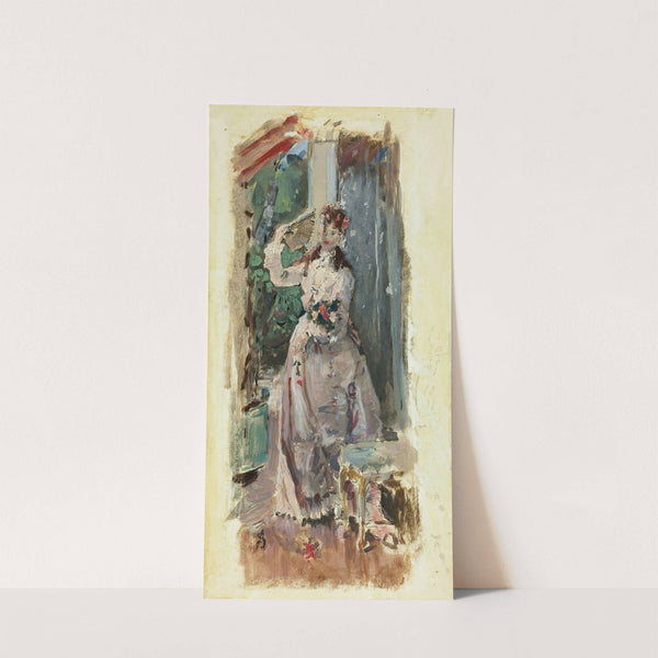 The Corner of the Balcony (c. 1877) by Alfred Stevens