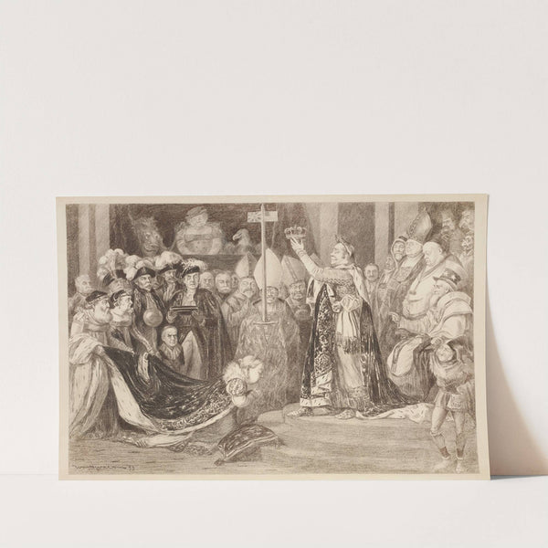 The coronation of a woman before the country’s elite and church leaders (1900) by William Henry Walker