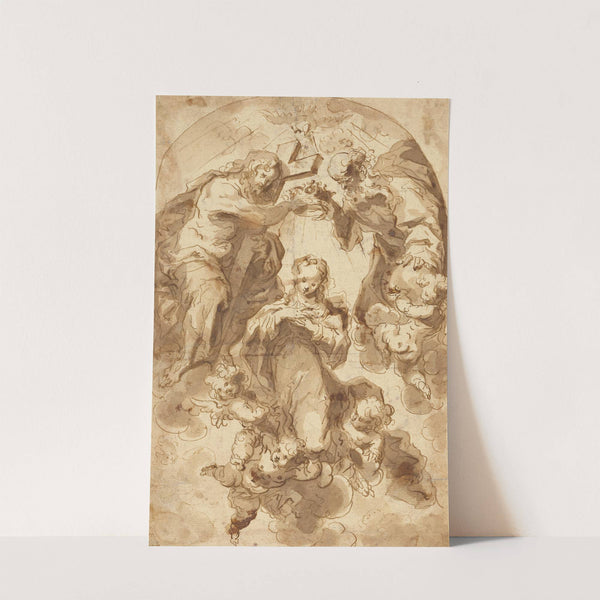 The Coronation of the Virgin by Francisco Ribalta