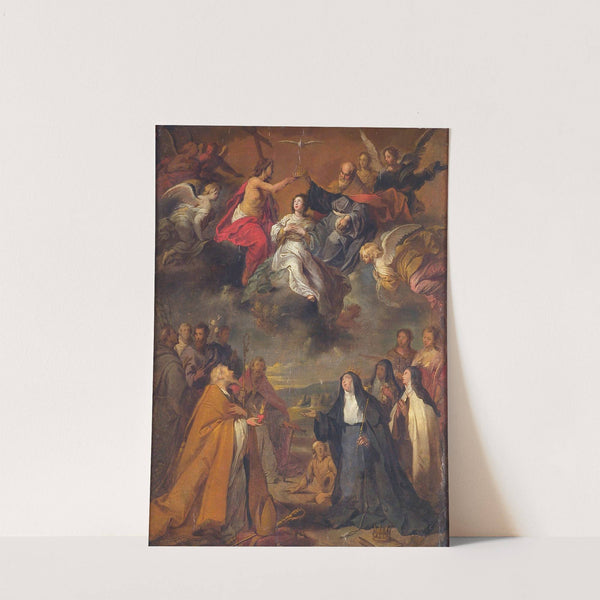 The Coronation of the Virgin (1611 - 1655) by Cornelis Schut